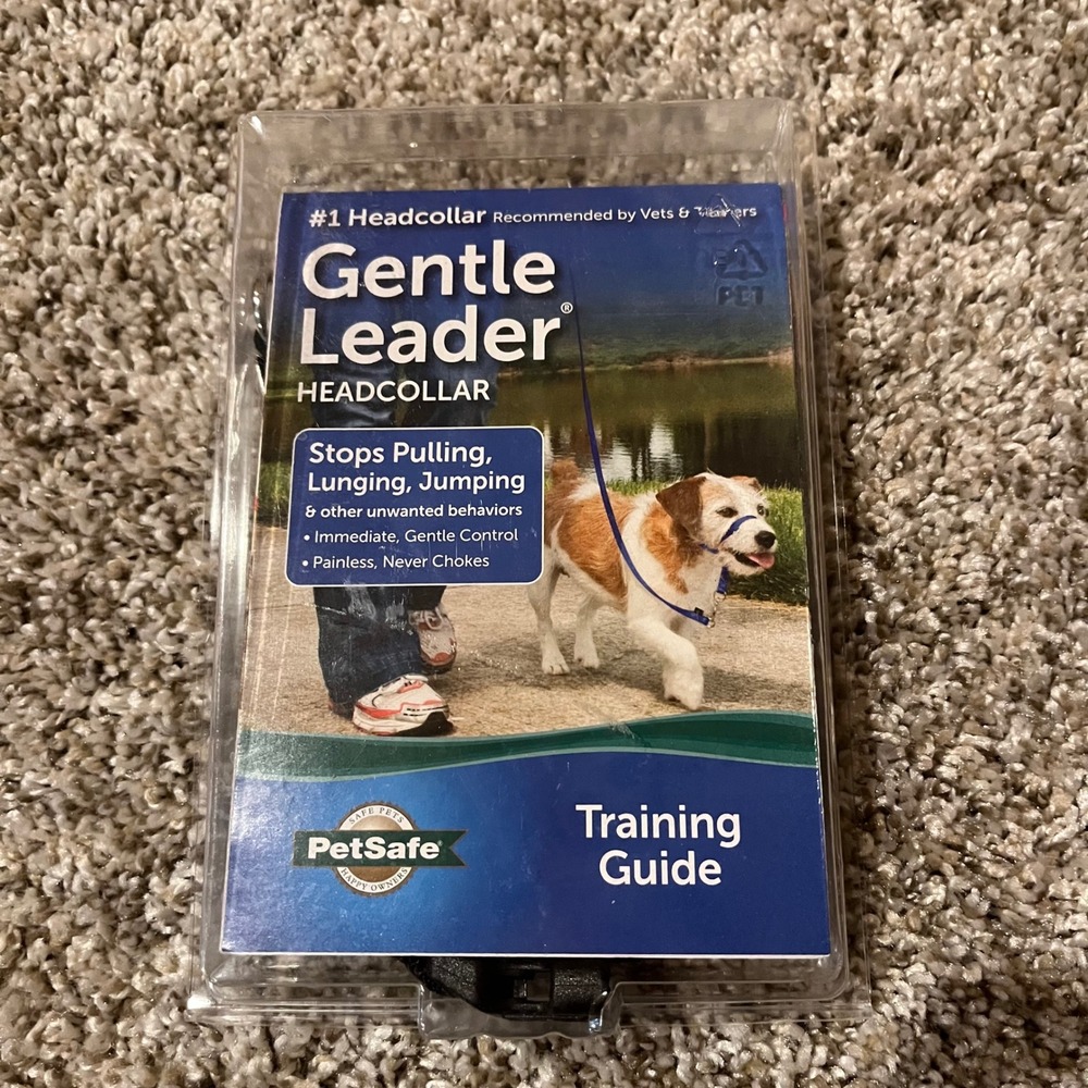 PetSafe Gentle Leader Headcollar No Pull Black Small (6-25 pounds)‎ NEW